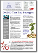 Year End Strategies 2012-2013