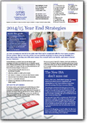 Year End Strategies 2014-2015
