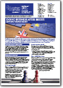 Doing business after Brexit: getting things right