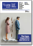 Marriage, separation and divorce