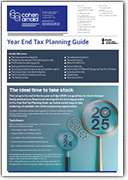 Year End Tax Planning Guide 2025