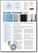 Autumn Statement 2012